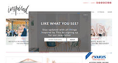 Desktop Screenshot of inspiredbythis.com